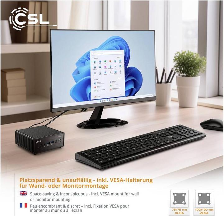 Immagine prodotto ASUS Mini-PC PN42 (2000 GB, 16 GB, Intel N100, Grafica Intel UHD)