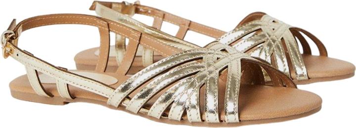 Actual product image Dorothy Perkins Womens/Ladies Lattice Sling Back Flat Sandals (38)