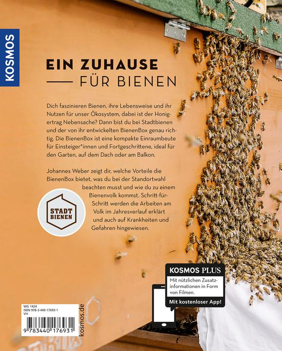 Immagine prodotto Kosmos Bienen halten mit der BienenBox (Tedesco, John Weber, 2024)