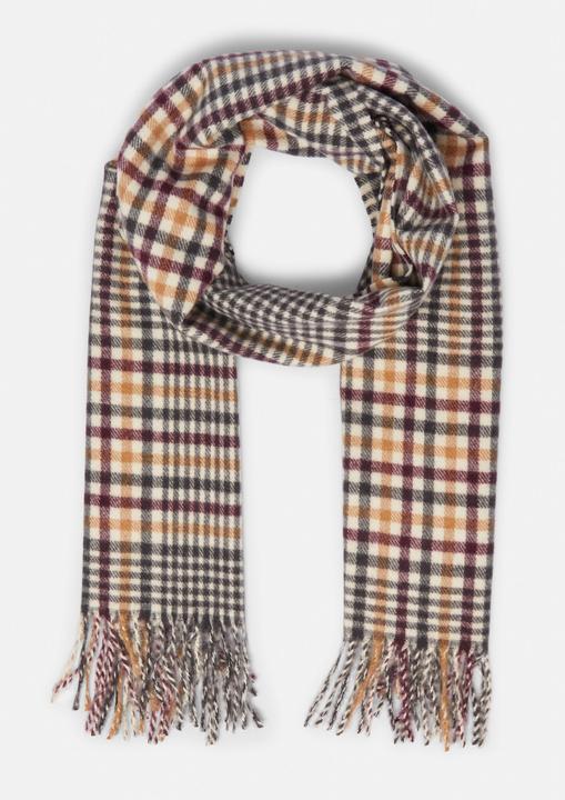 Image du produit Comma Tuch Softer Fransen-Schal mit Karo-Muster