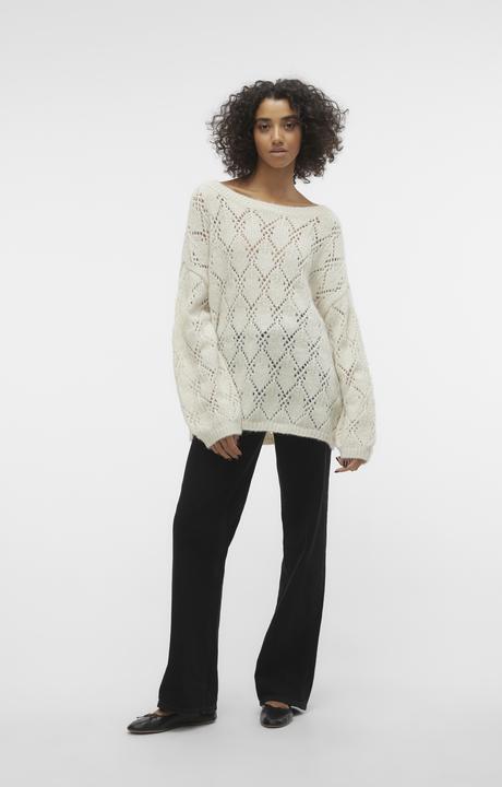 Produktbild Vero Moda VMSTAR LS BOATNECK LONG PULLOVER GA EXC Strickpullover (M)