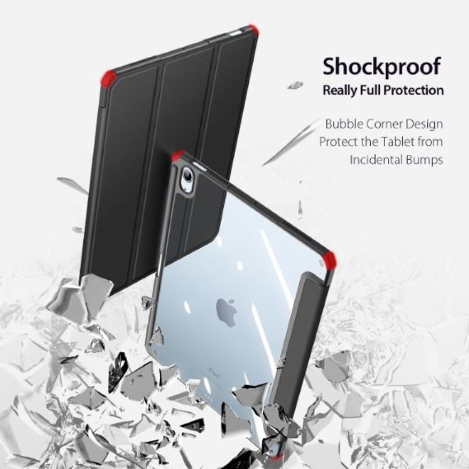 Productafbeelding Dux Ducis Toby Serie Leren Boekomslag Hoesje (IPad Air (2022), IPad Air 10.9 (2020))