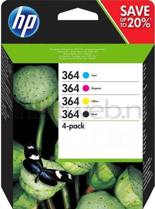 Productafbeelding HP 364 Cartridges Combo Pack (N9J73AE)