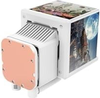 Actual product image Thermaltake MINECUBE 360 Ultra AIO ARGB Fan white (120 mm, 3x)