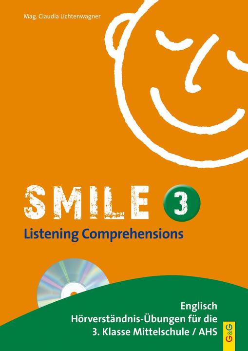 Produktbild Smile 3. Schuljahr. Listening Comprehensions mit CD (Deutsch, Claudia Lichtenwagner, 2018)