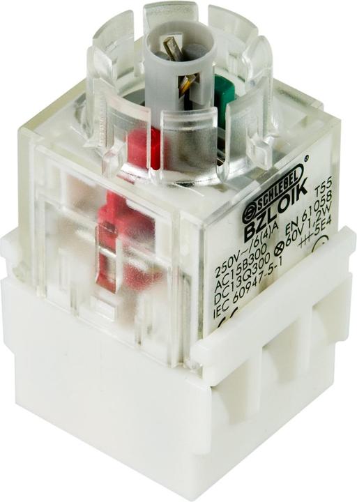 Actual product image Schlegel BZLOIK Illuminated pushbutton contact 1Ö+1S