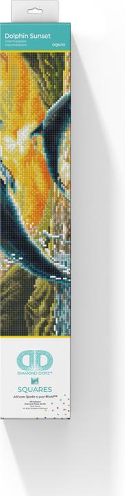 Actual product image Diamond Dotz Diamond Painting Dolphins