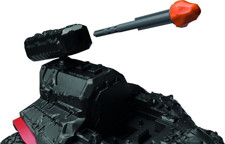 Actual product image Schleich Lava jet vehicle with Mini Cretaure