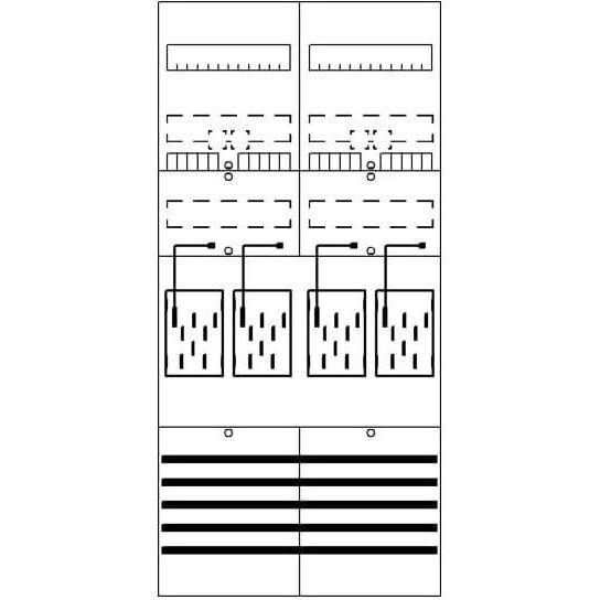 Striebel & John, Verteilerschrank Zubehör, Zählerfeld