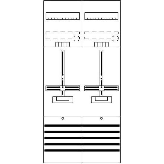 Striebel & John, Verteilerschrank Zubehör, Zählerfeld