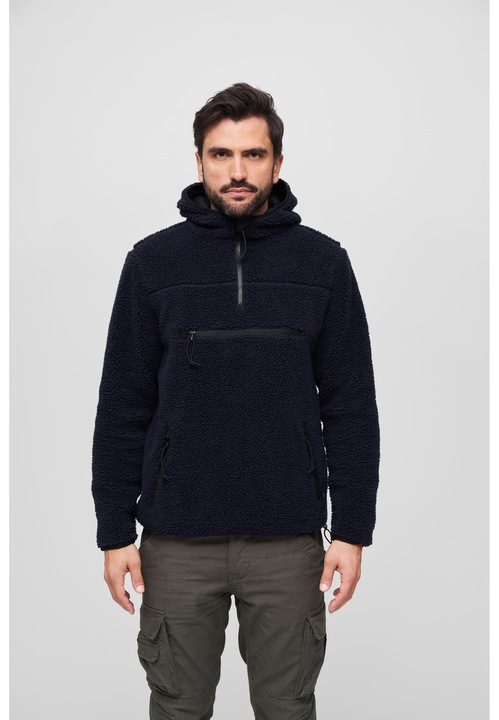 Actual product image Brandit Teddy Fleece Worker Pullover Jacket - 13975 (L, 7XL)