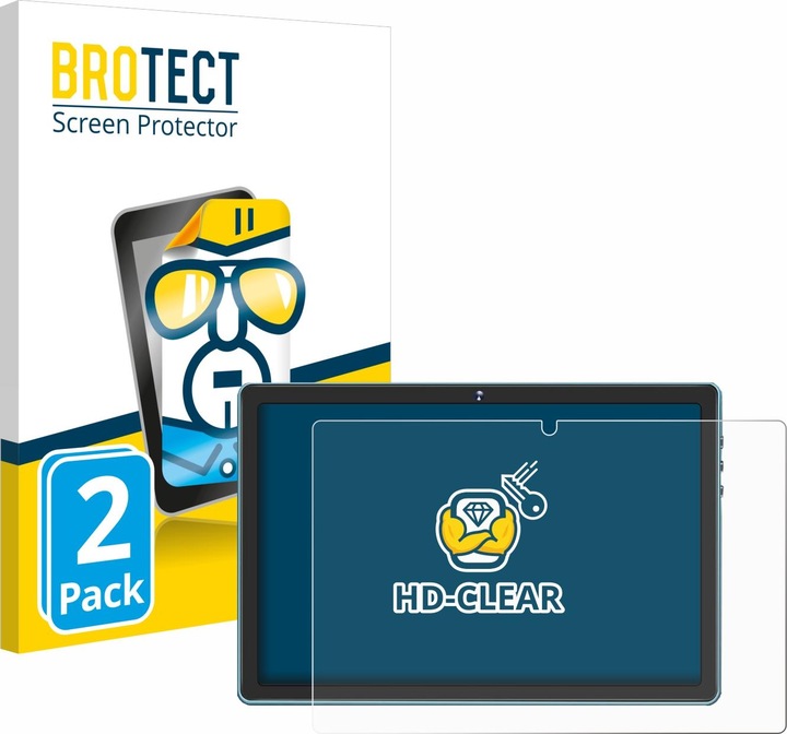 Produktbild BROTECT Schutzfolie Displayschutz Klar (2 Stück, D3)