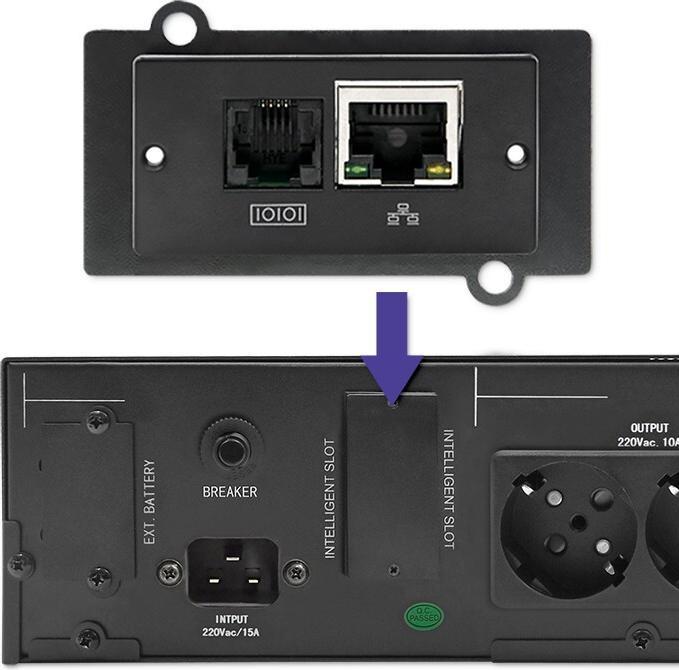 Immagine prodotto Qoltec 53946 UPS 2KVA (2000 VA, 1600 W, Doppio convertitore online UPS)