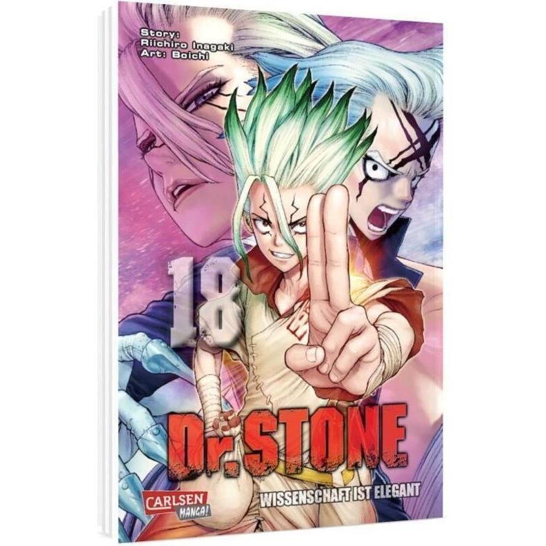 Dr. Stone 18, Belletristik von Boichi, Riichiro Inagaki