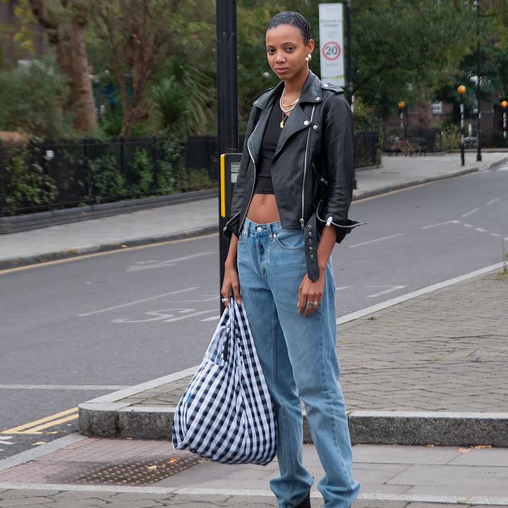 Actual product image Kind Bag Gingham