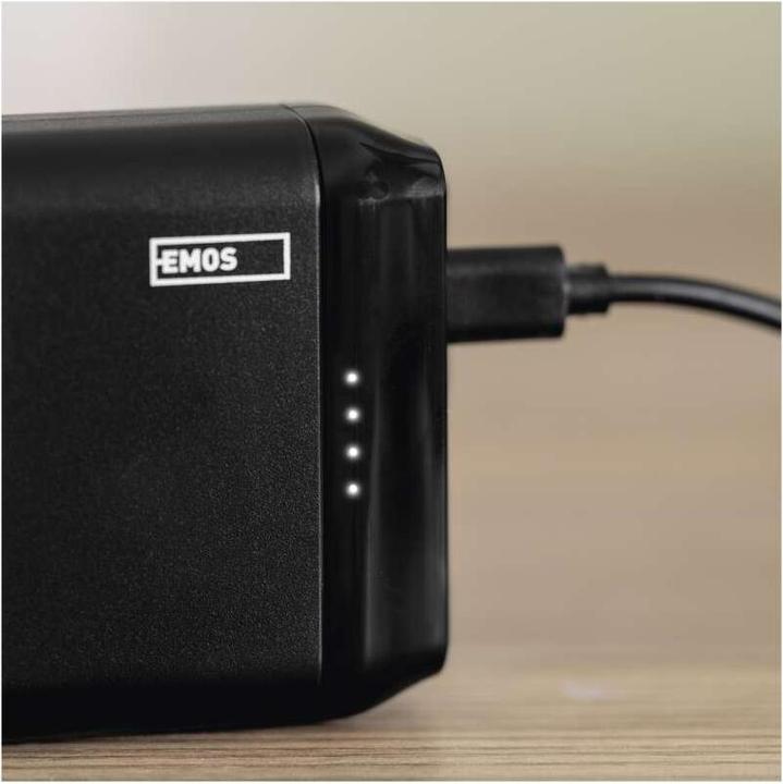 Immagine prodotto Emos Powerbank Alpha2 20, 20000 mAh, 10 W, nero (20000 mAh, 10 W, 74 Wh)