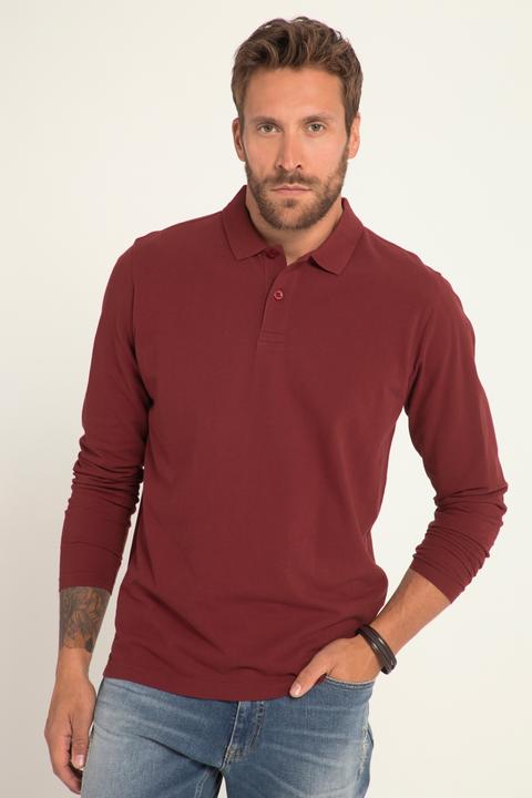 Produktbild JP1880 Poloshirt, Basic, Langarm, Piqué (XL)