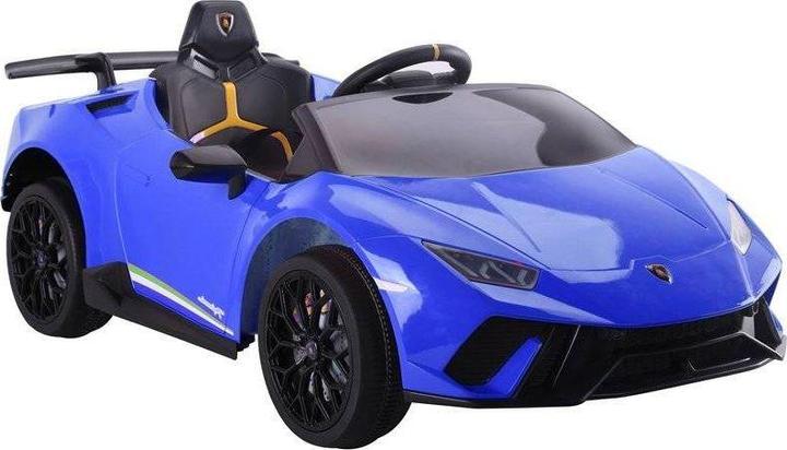 Lean Toys Electric car for children Lamborghini Huracan, blue (12 V)