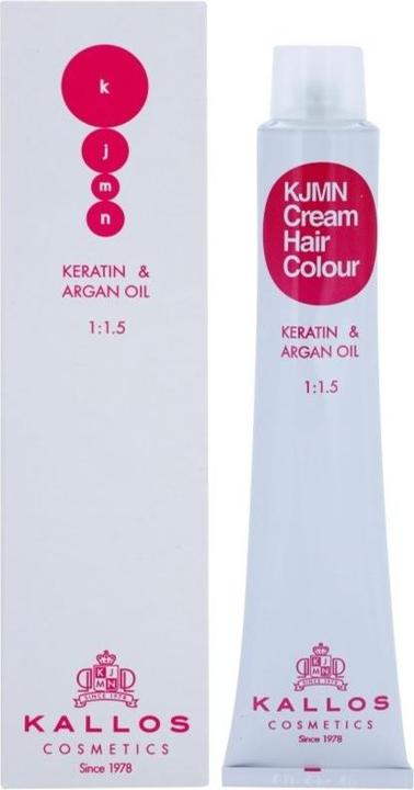 Produktbild Kallos Cosmetics KJMN Creme Haarfarbe Keratin & Arganöl 8.34I Intensives Kupferrot (8.34I Intensives Kupferrot)