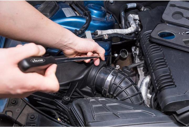 Actual product image Vigor Telescopic mirror set ∙ V5480 ∙ Number of tools: 4 (4 Functions)