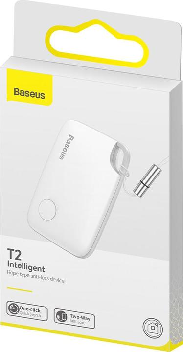 Actual product image Baseus Intelligent T2 ropetype anti-loss device White (Android, iOS)