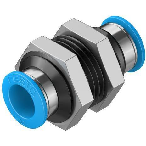 Festo, Accessori per viti, Push-in Bulkhead Connector, 12mm