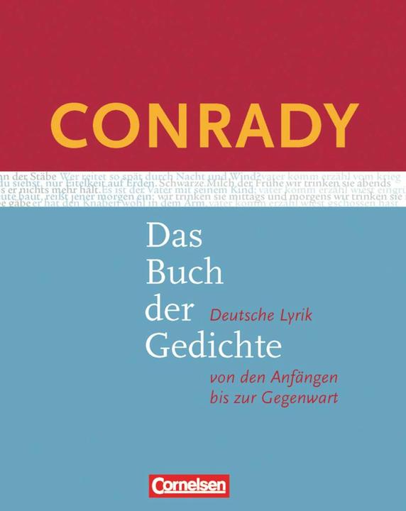 Produktbild Conrady: Das Buch der Gedichte (Deutsch, 2006)