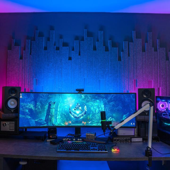 Produktbild Streamplify ACOUSTIC PANEL - 9er-Pack, grau (9 Stk.)