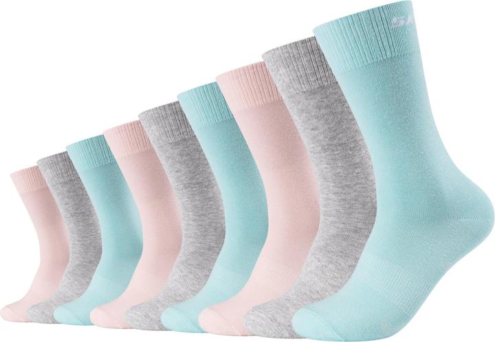 Skechers Unisex mesh ventilation Socken 9p (9er Pack, 43, 46)