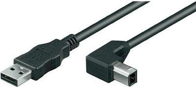 Produktbild Goobay Wentronic USB 2.0 Hi-Speed Kabel, Schwarz, 2 m (2 m, USB 2.0)