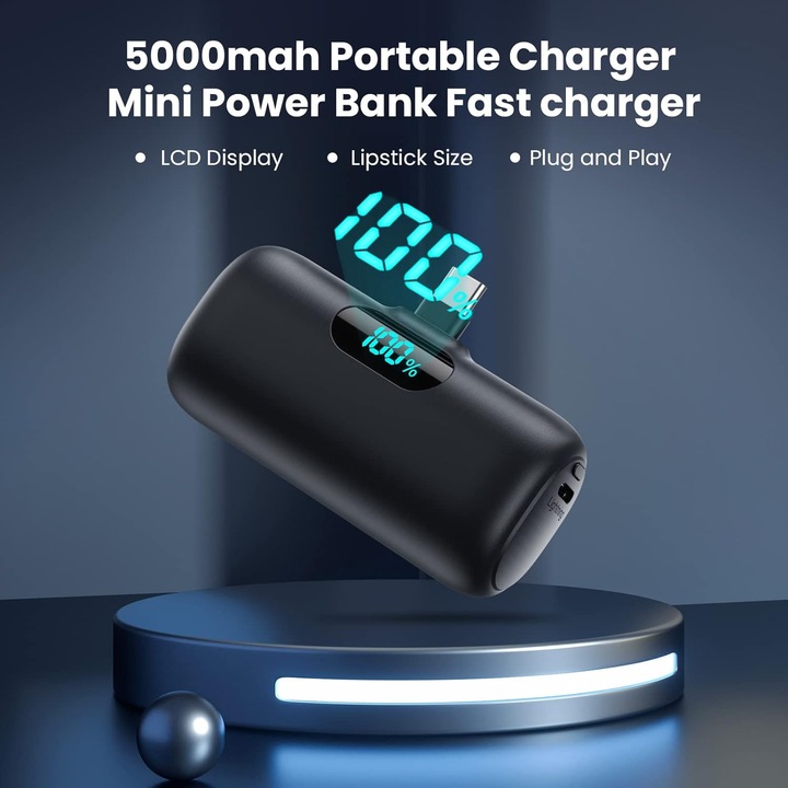 Actual product image Feob Powerbank USB C (5000 mAh, 15 W)
