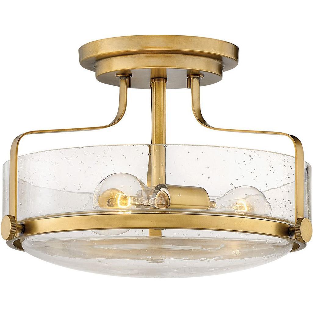 Elstead Lighting Oro Applique + Plafoniera, Harper Kleine Halbdecke