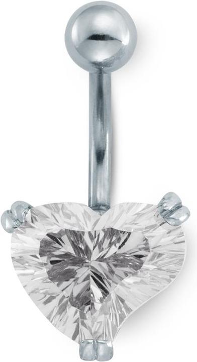 Rhomberg Bauchpiercing Herz (Metall)