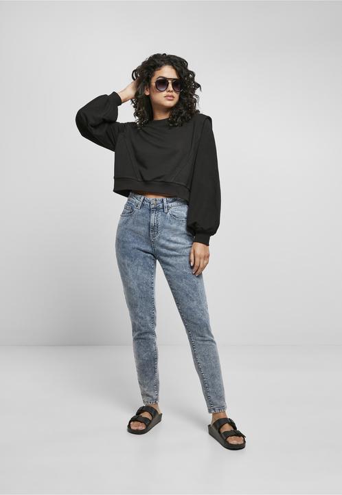 Produktbild Urban Classics Ladies Padded Shoulder Modal Terry Crewneck (4XL)