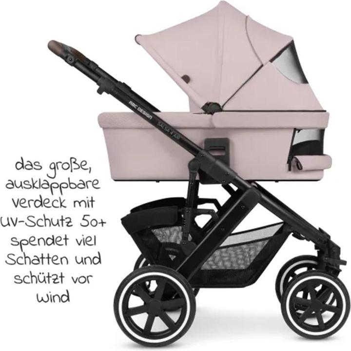 Produktbild ABC Design Kinderwagen 3 in 1 3in1 Kinderwagen-Set Salsa 4 Air - inkl. Babywanne
