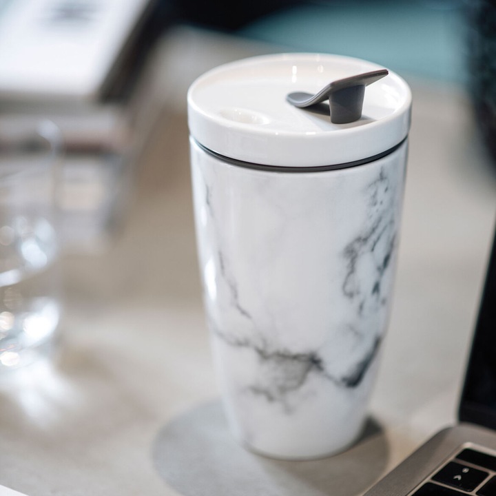 Actual product image Like. by Villeroy & Boch Marmory Coffee To Go mug (350 ml, 1 x)