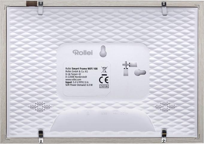 Immagine prodotto Rollei Smarter Bilderrahmen | 10,1" Diagonale | WiFi | Frameo App | Modell 108 (10.10", 1280 x 800 pixel)