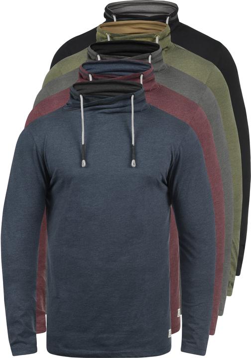 Immagine prodotto Blend Pallo Maglia Maglie A Maniche Lunghe Da Uomo Con Collare Tubo (L)