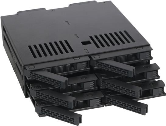 Produktbild Icy Dock ExpressCage MB326SP-B - Gehäuse für Speicherlaufwerke mit Lüfter - 2.5" (6.4 cm)