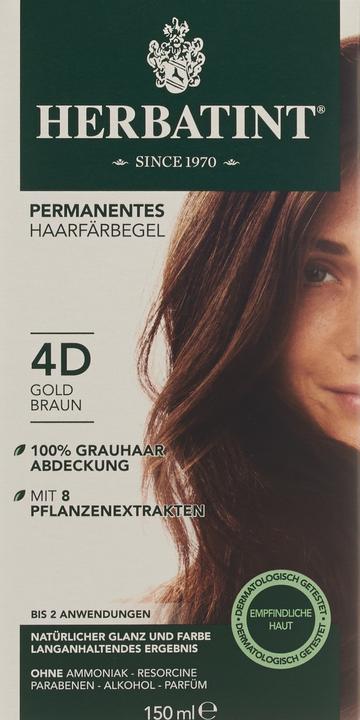 Produktbild Herbatint Haarfärbegel (4D Gold-Kastanienbraun)