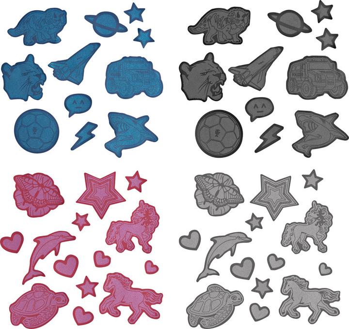 Immagine prodotto Step by Step Set di accessori per la cartella Set di adesivi riflettenti