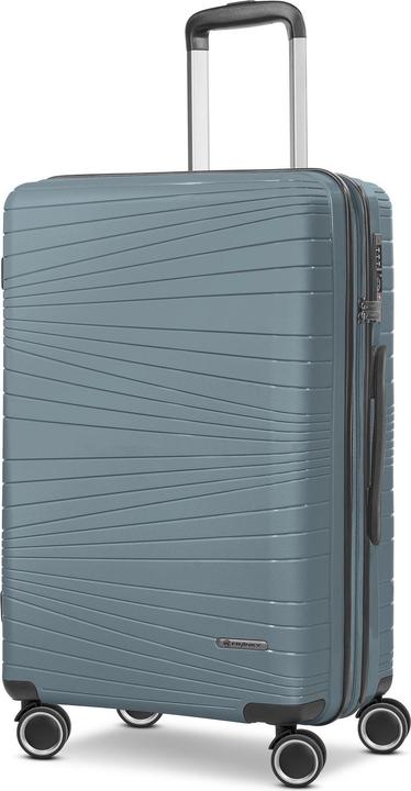 Actual product image Franky Dallas 3.0 4-wheel trolley M 65 cm with stretch fold (74 l)