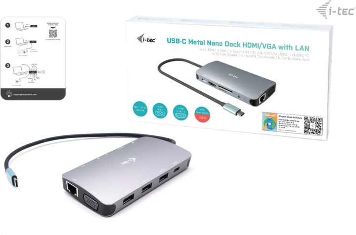 Produktbild i-tec Nano Dock (USB-C, 3 Ports)