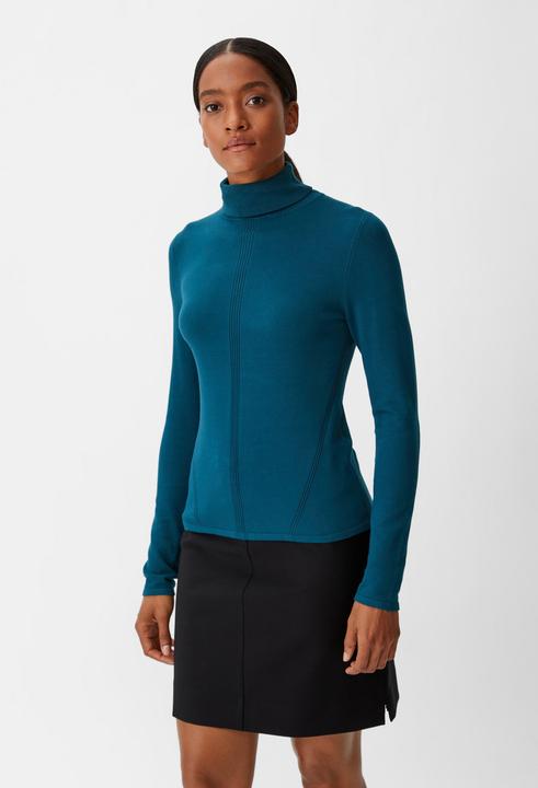 Produktbild Comma Strickpullover Rollkragenpullover aus Viskosemix (44)
