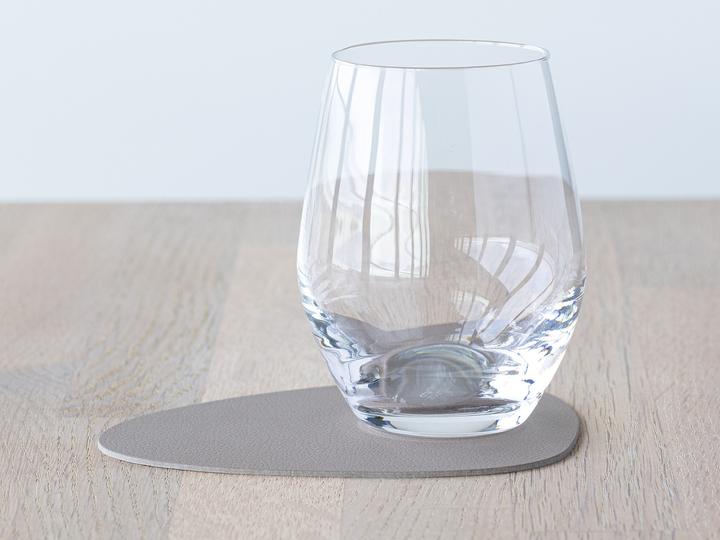 Produktbild Lind DNA Glasuntersetzer Curve Nupo Clay Brown 11x13cm (1 x, Glasuntersetzer)