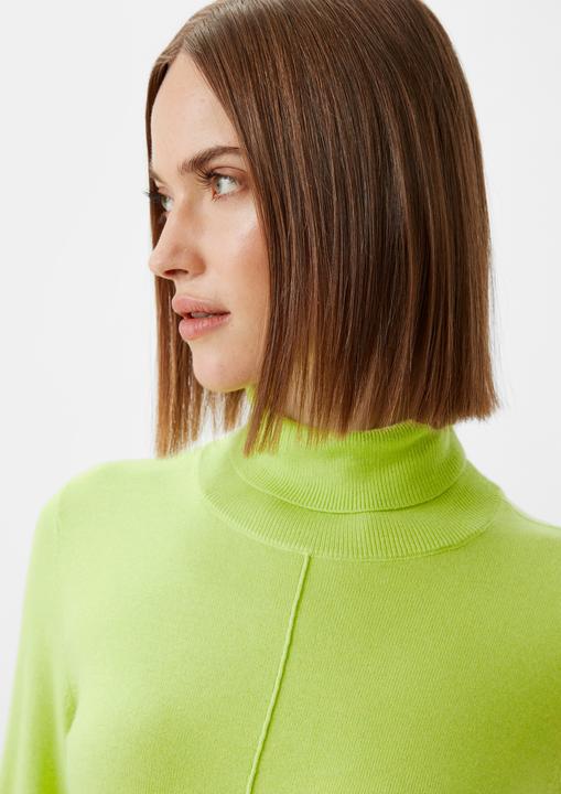 Produktbild Comma Strickpullover Strickpullover mit Rippmuster (42)