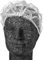 Actual product image Bunzl Hårnet str L Non-Woven Hvid,10 pk x 100 stk/krt