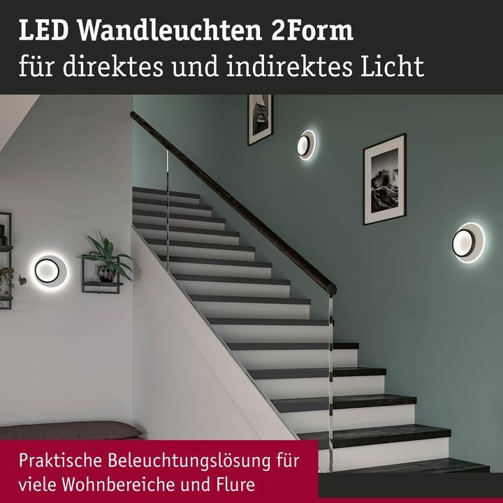 Produktbild Paulmann Wandleuchte 2Form (2060 lm)