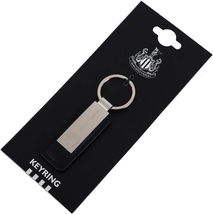 Actual product image Newcastle United FC Leather Keyring