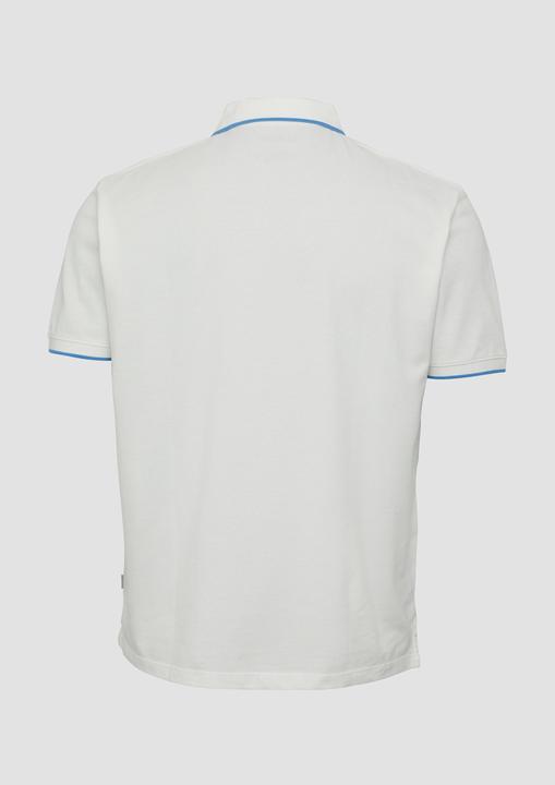 Produktbild S.Oliver Polo-Shirt Poloshirt aus Piqué mit Stickerei und Ford®-Artwork (5XL)